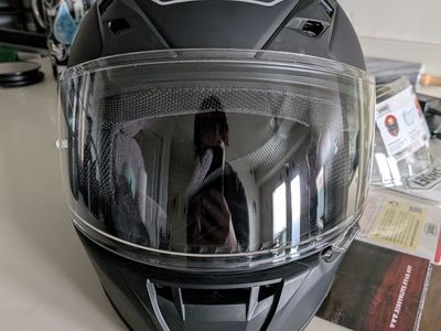 SHOEI RF-SR Motorcycle Helmet and Transition Visor