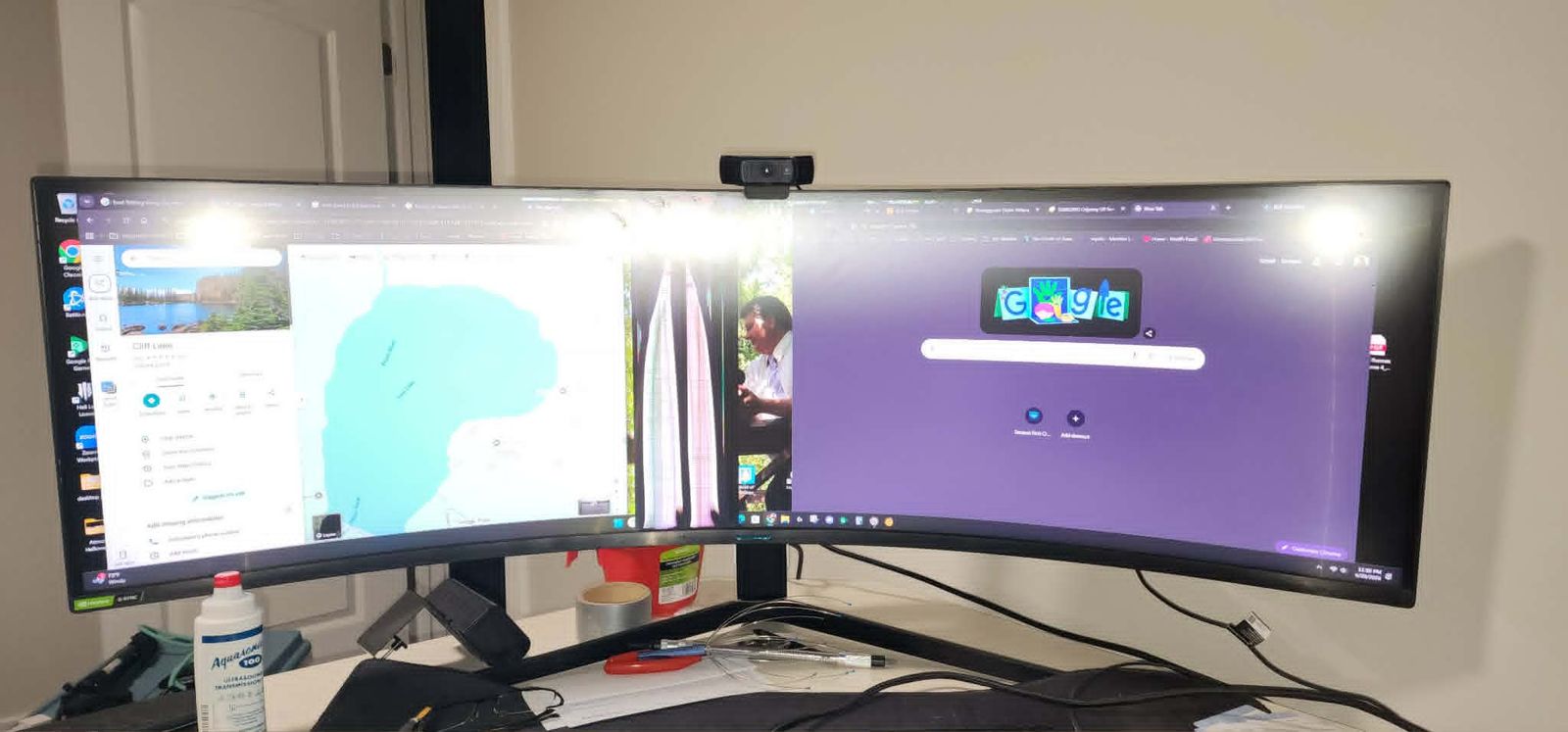 Samsung Odyssey G9 49" Curved Gaming Monitor - Parts/Repair - Powers On