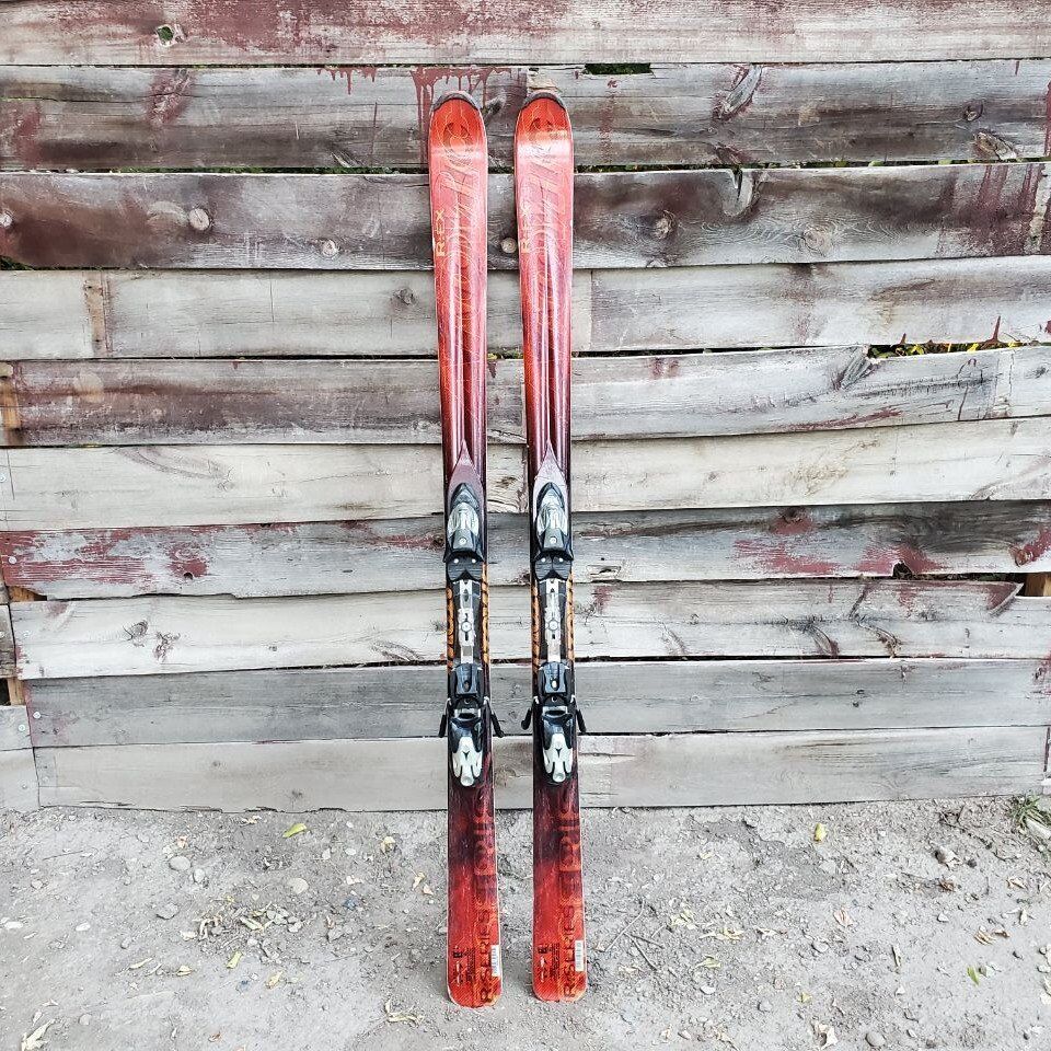 162 cm Nordica HotRod Downhill Skis Marker Binding