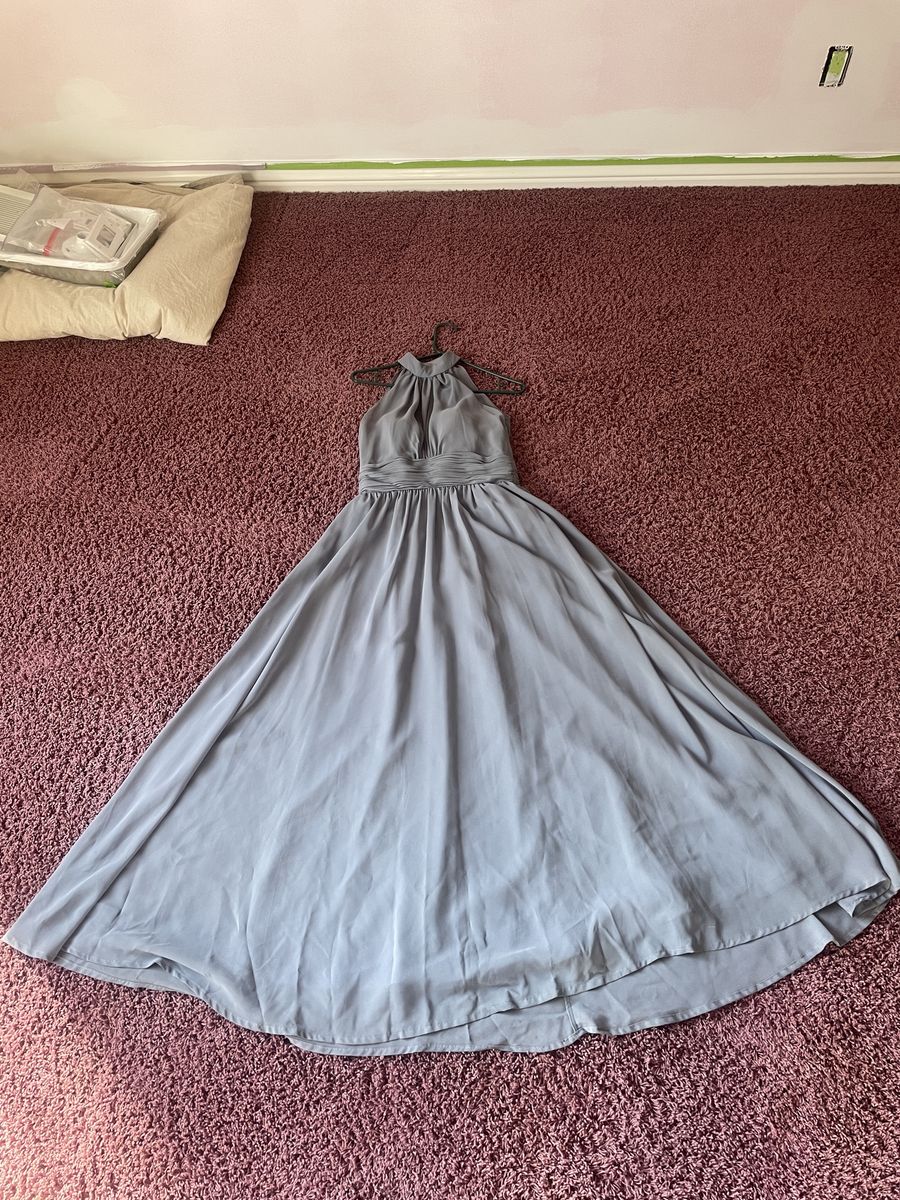Dusty Blue Formal Dress