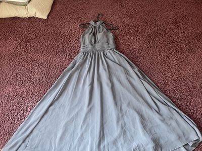 Dusty Blue Formal Dress