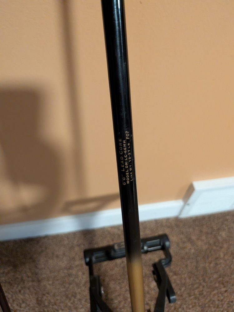 Cabela's DepthMaster Trolling Series 6'6" Lead Core Fishing Rod 18-27lb Line Weight with Scotty Handle