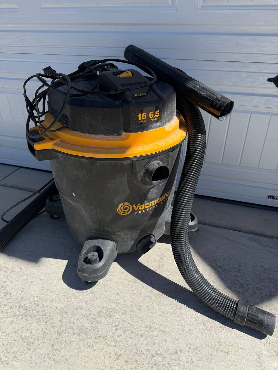 Used shop vacuum