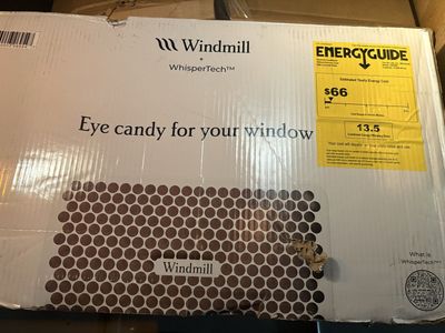 Brand new Windmill WhisperTech 12,000 BTU Window Air Conditioner (Model 12W2WI)