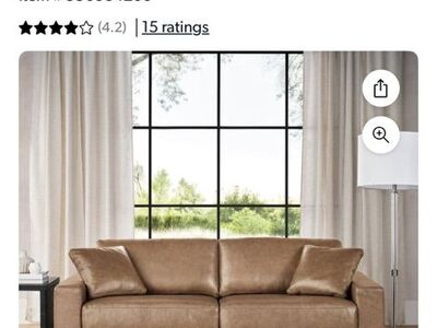 HARRISON LEATHER SOFA