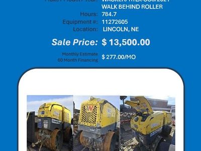Wacker roller 36" RTLX
