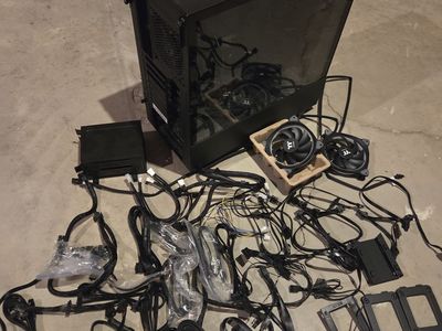 NZXT H510 Tower + 5 Thermaltake Fans – Clean & Ready for a New Build – $120 OBO