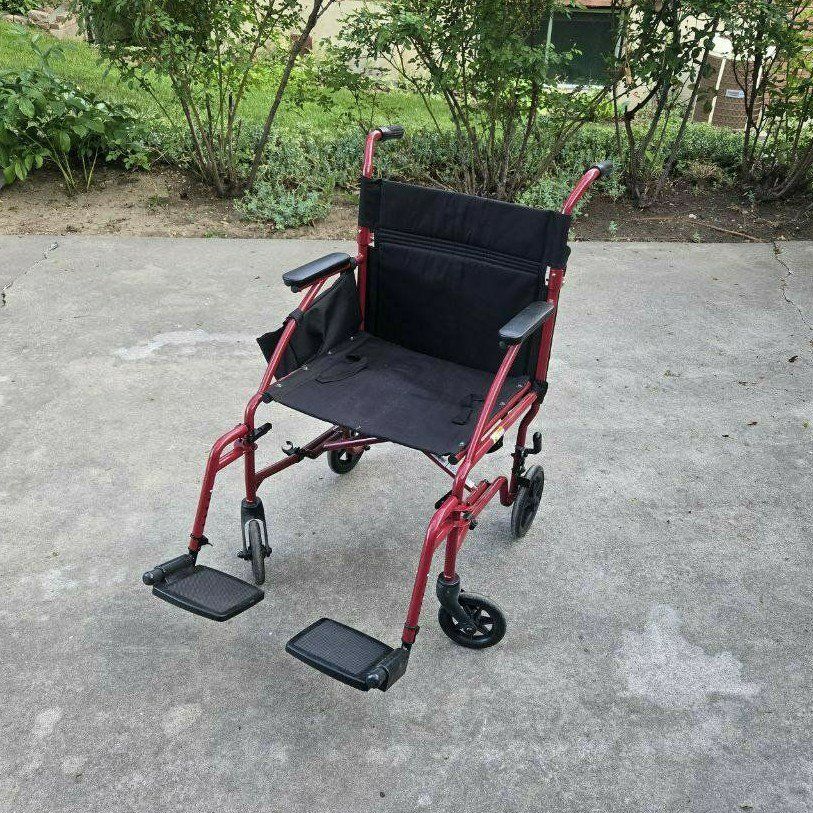 Walgreens Adult Folding Transport Wheelchair