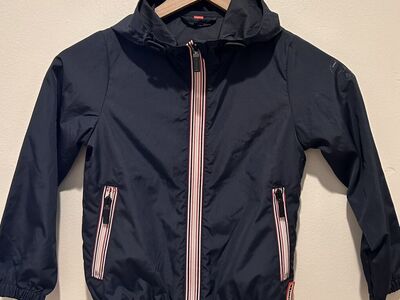 Hunter Navy Blue Original Shell Kids Rain Coat