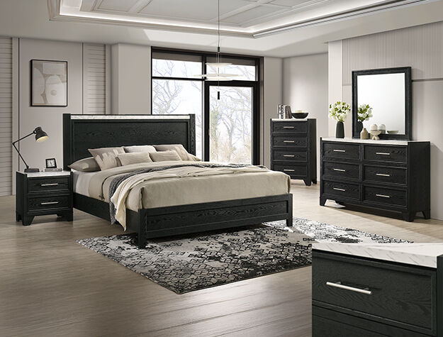 NEW King 6 PIECE BEDROOM SET -NEW IN BOX