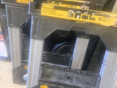 DEWALT Adjustable Folding Sawhorses Pair