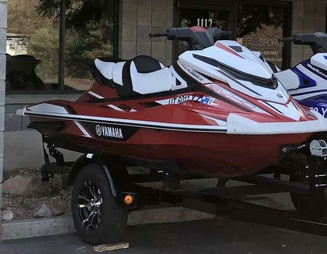 2018 Yamaha GP1800 Supercharged — 3-Person — With Reverse