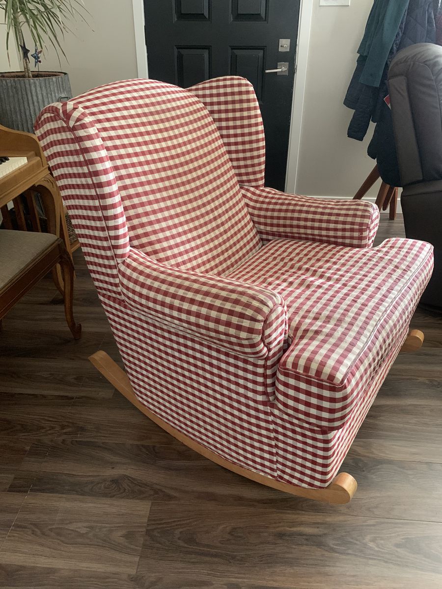 Wingback Rocking Chair