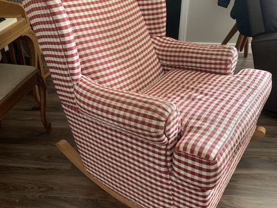 Wingback Rocking Chair