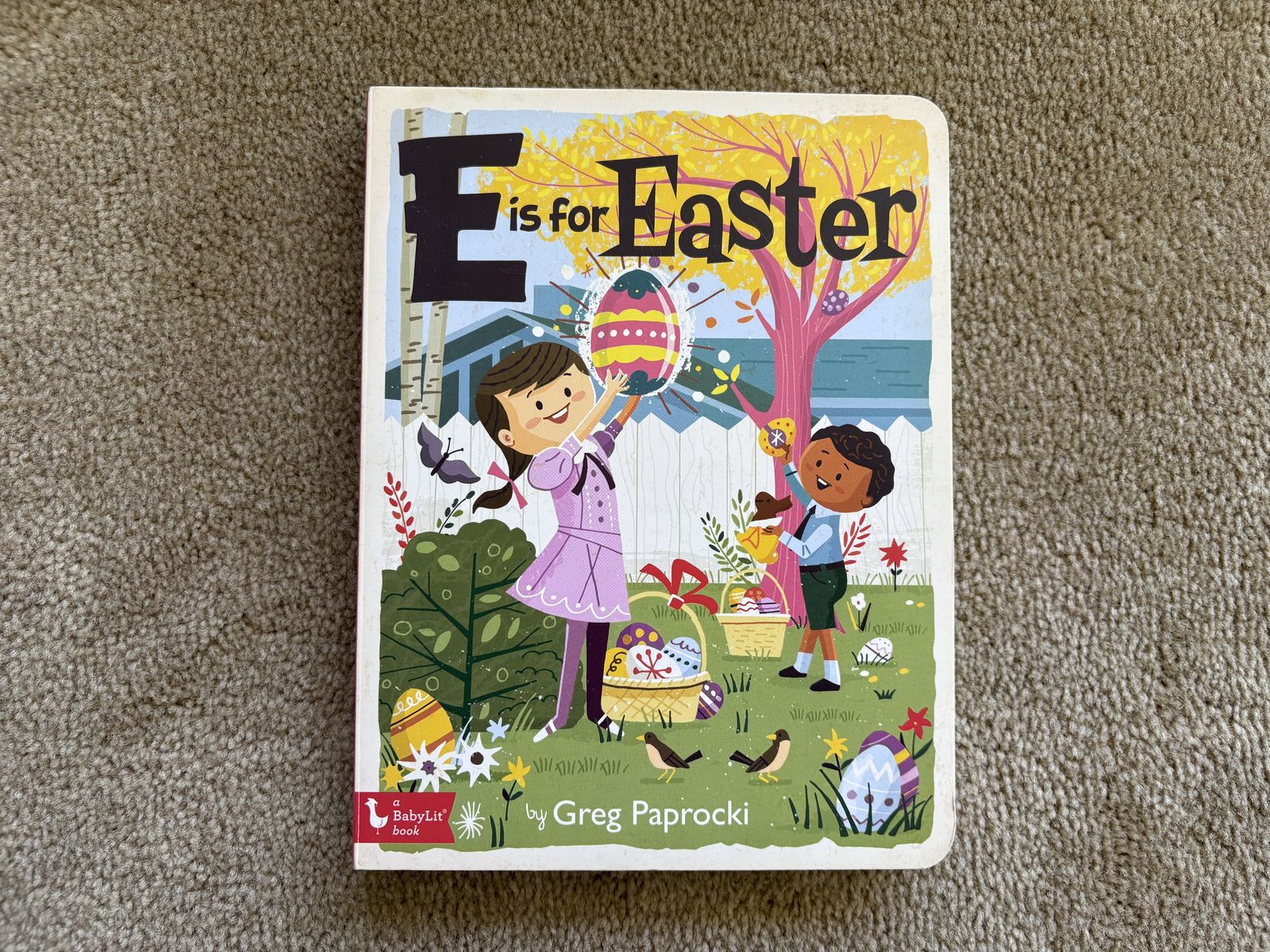 E is for Easter BabyLit Board Book