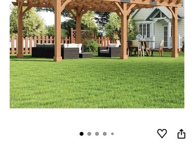 Brand New 12x20 Cedar Wood Pergola