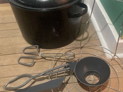 21-Quart Graniteware Water Bath Canning Set