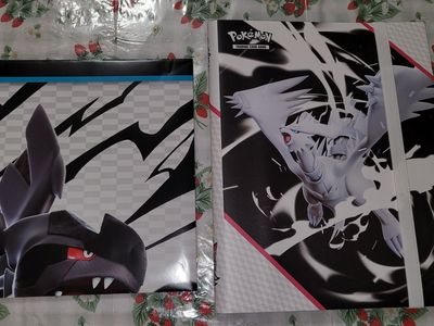 Pokemon binder with poster collection