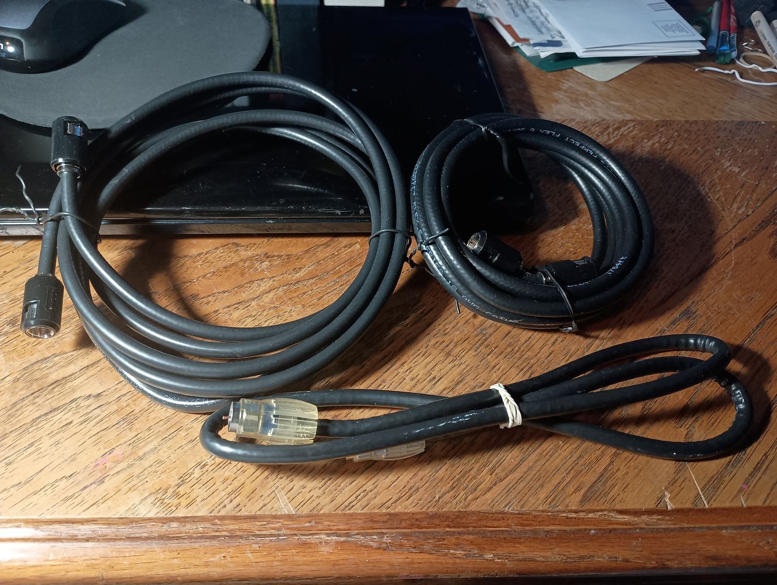Lot of 3 Coaxial Cables!