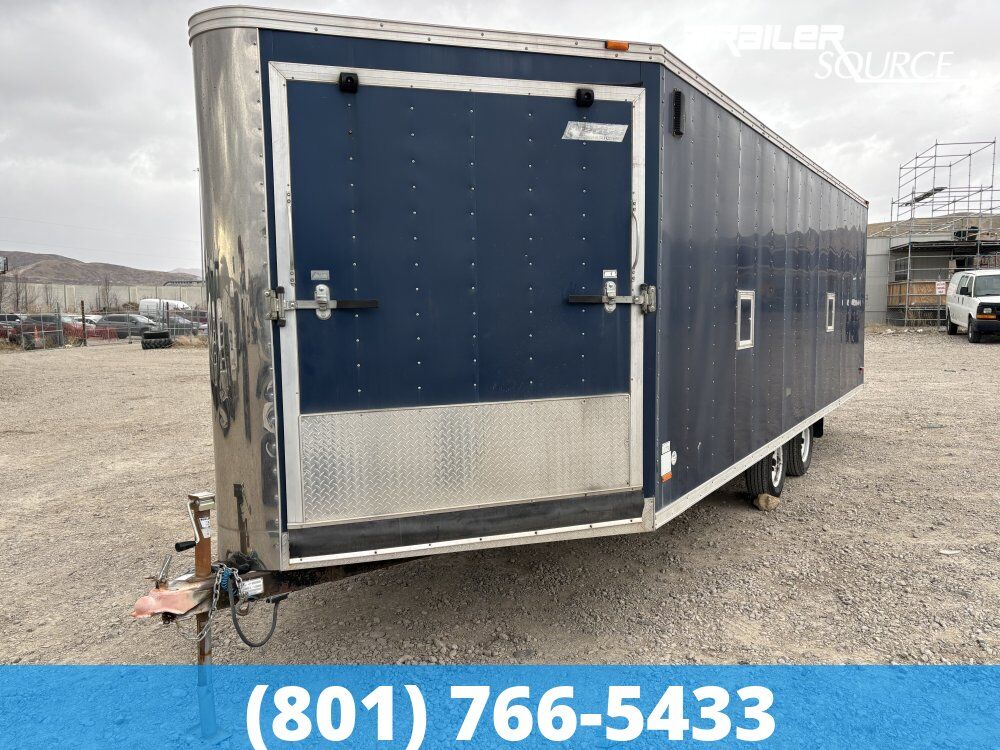 8.5x26 Pace American Cargo Sport Snowmobile Trailer - 6'6" Interior - 7K GVWR