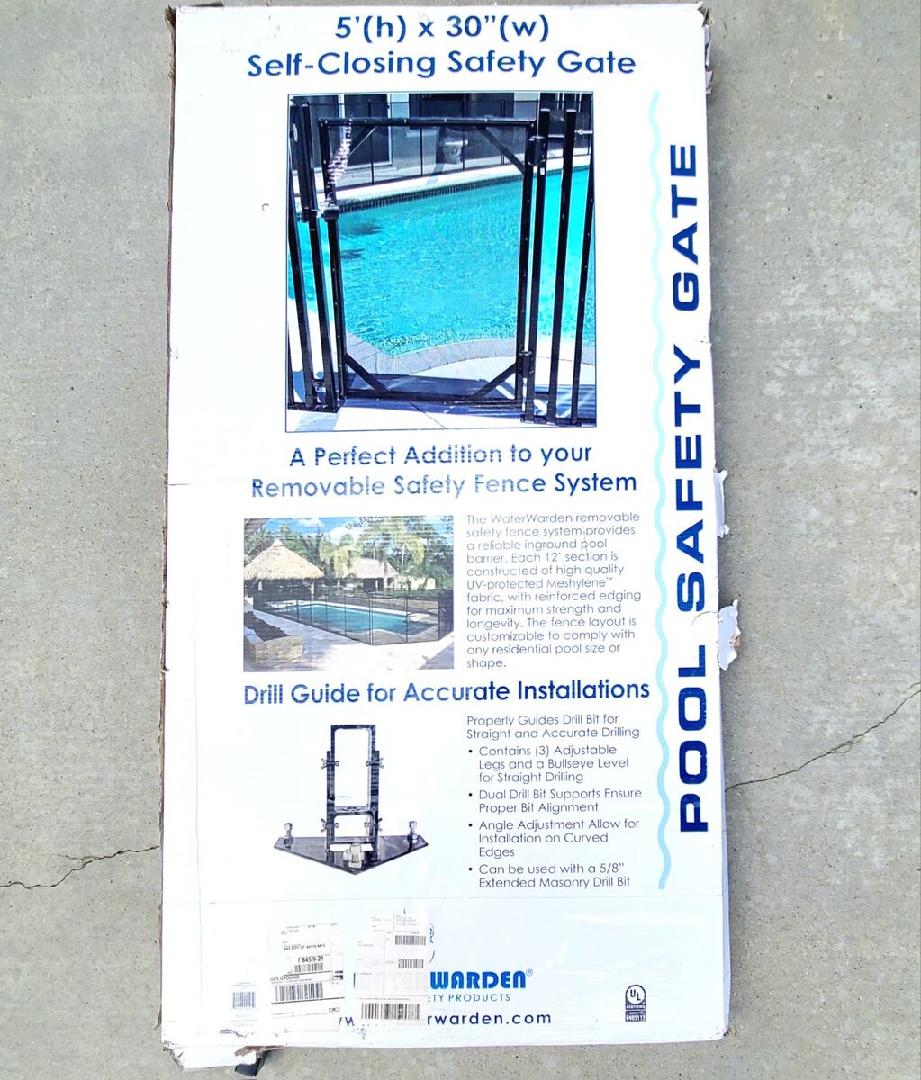 In Ground Swimming Pool Self Closing Safety Gate