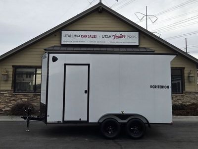 2026 Criterion 7x14 .080 Aluminum Exterior Enclosed Cargo Trailer New