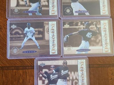 Michael Jordan Upper Deck 1994-1995 Birmingham Barons Baseball Card Set