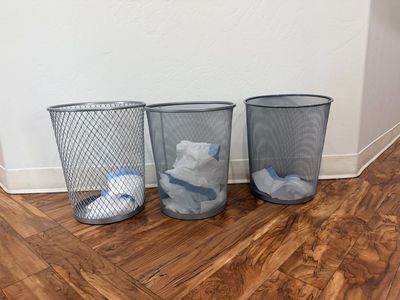 Wire Waste Baskets