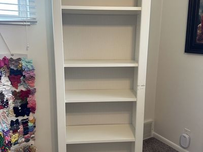 White Bookshelf