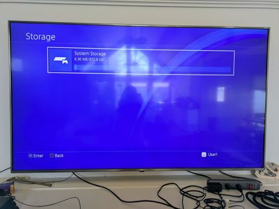 Playstation 4 Pro with 2 controllers