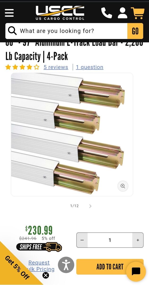 Aluminum shoring beam