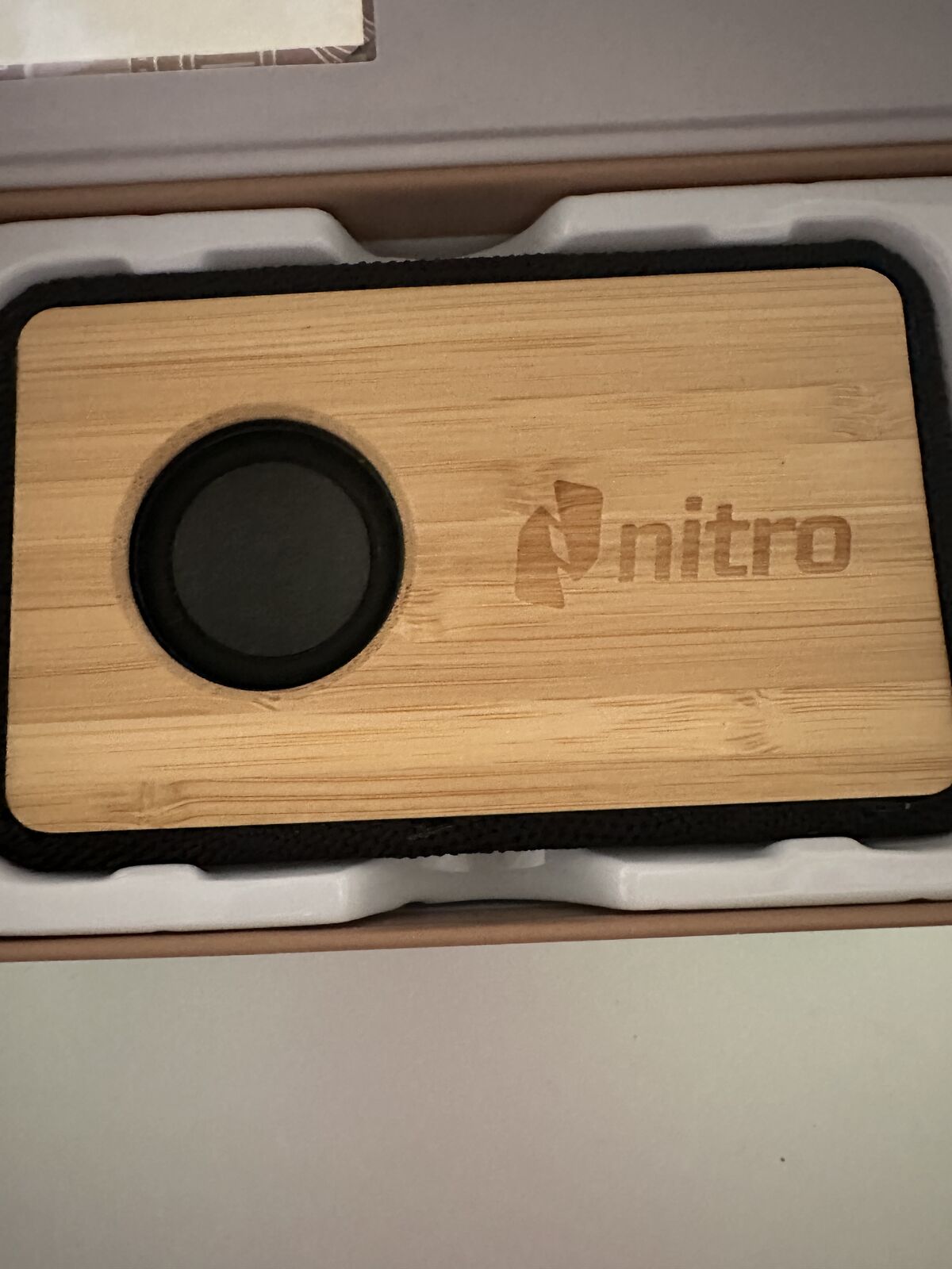 Bluetooth bamboo speaker