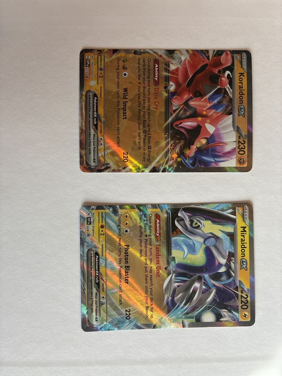 Koraidon & Miraidon EX