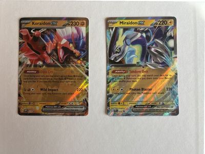Koraidon & Miraidon EX