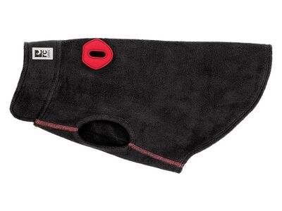 NEW RC Pet Products Baseline Fleece Dog Coat, Everyday Base Layer, Size 16, Black/Goji Berry