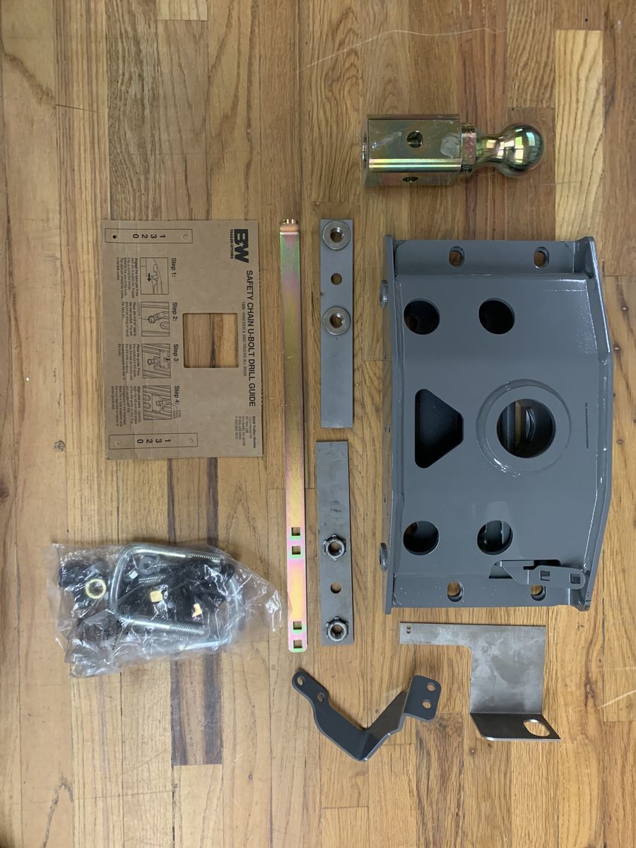 B&W Trailer Hitches Turnoverball Gooseneck Hitch 2019-2025 Dodge Ram 2500 & 3500 GNRK1320 Towing Dually