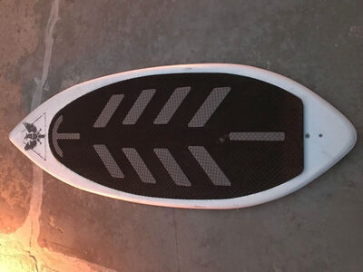 O'Brien alias 5 foot Wakesurf or with carbon fiber fin