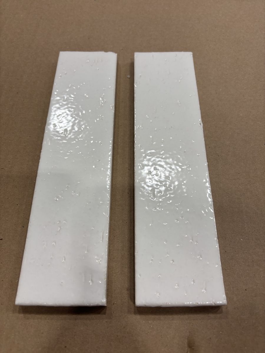 Case of 60 White Subway Tiles 2.5x9.5