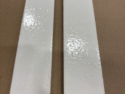 Case of 60 White Subway Tiles 2.5x9.5