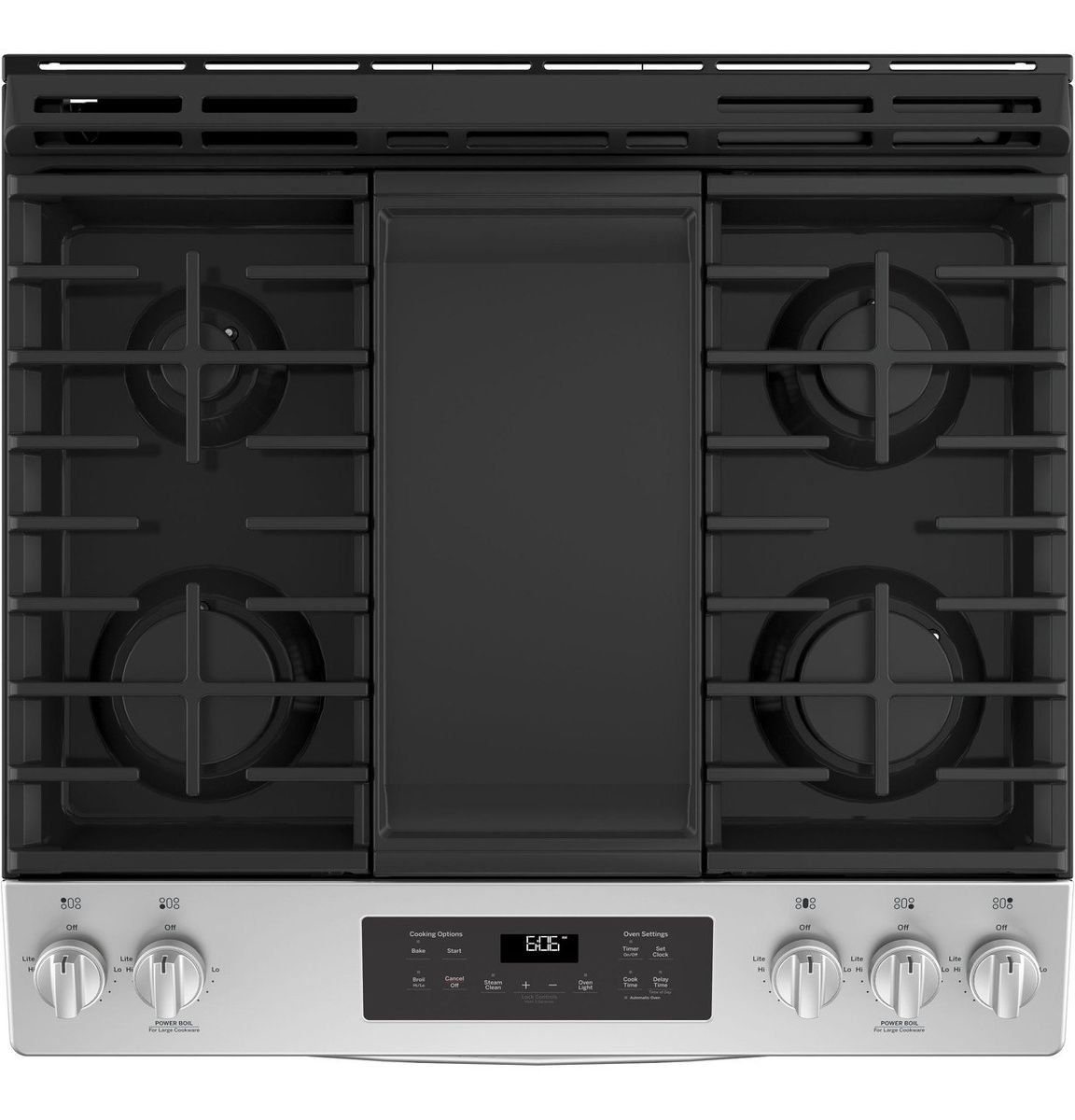 GE 30" gas stove range oven