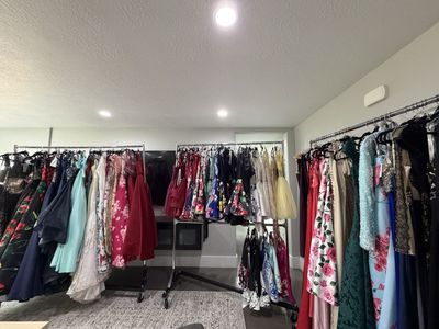 Large Collection of Formal Dresses, Prom Dresses, and Evening Gowns
