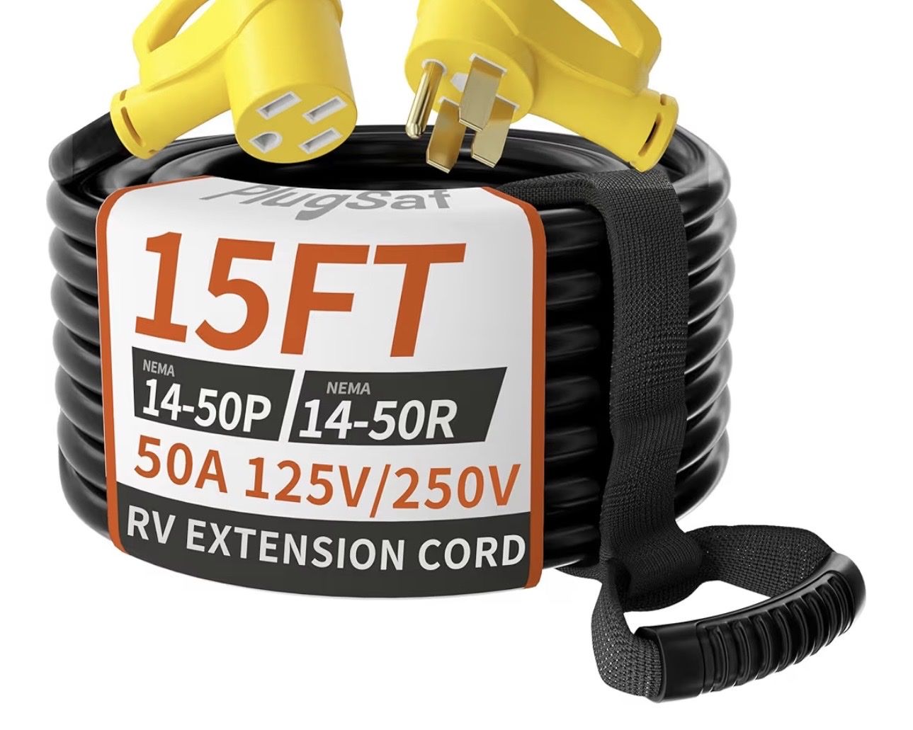 NEW 50 amp RV extension cord 15ft