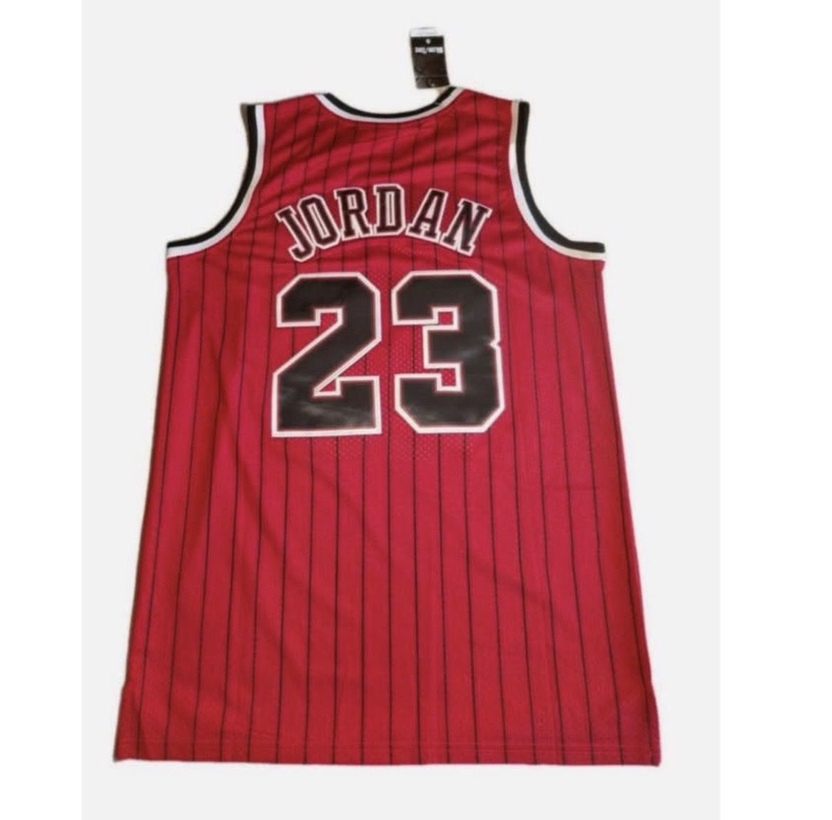 Michael Jordan #23 | S* & XL* | 1995-96 Chicago Bulls NBA Swingman Jersey | Red & Black | MOJ075