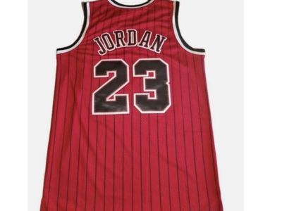 Michael Jordan #23 | S* & XL* | 1995-96 Chicago Bulls NBA Swingman Jersey | Red & Black | MOJ075