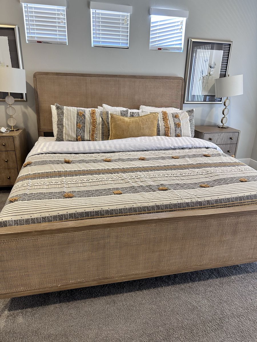 FREE King Mattress and Bedding (bed frame not included)