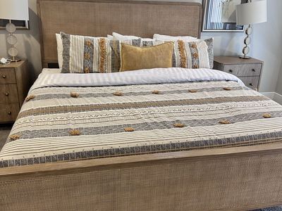 FREE King Mattress and Bedding (bed frame not included)