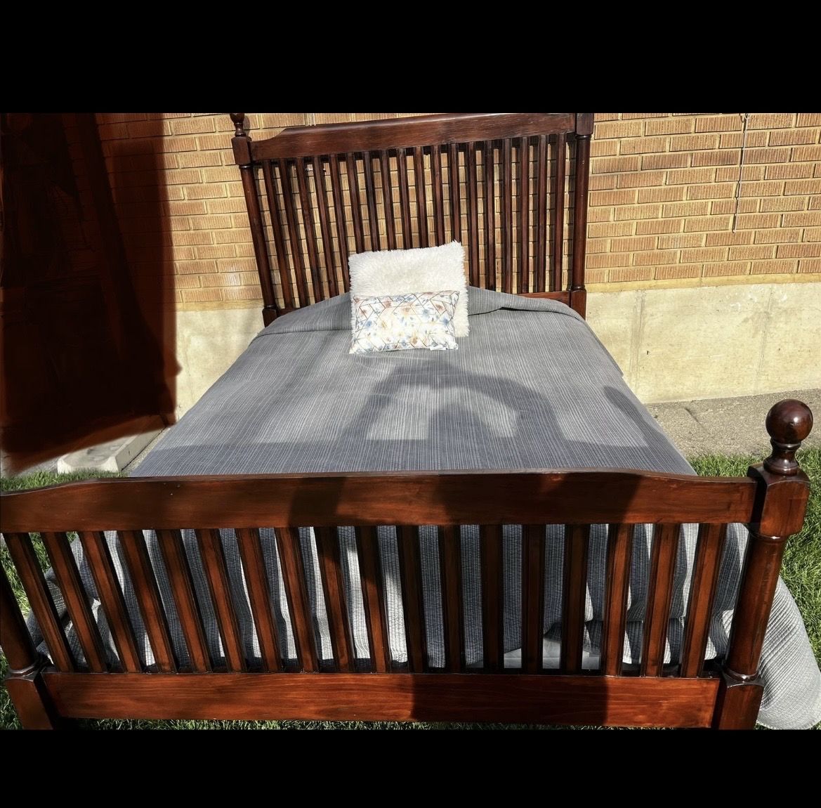 Very Solid Queen Bed