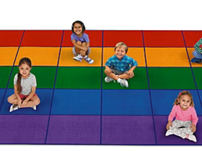LAKESHORE - A Place for Everyone Classroom Carpet 9' x 12'