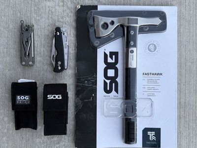 SOG Multitool & Fasthawk Lot