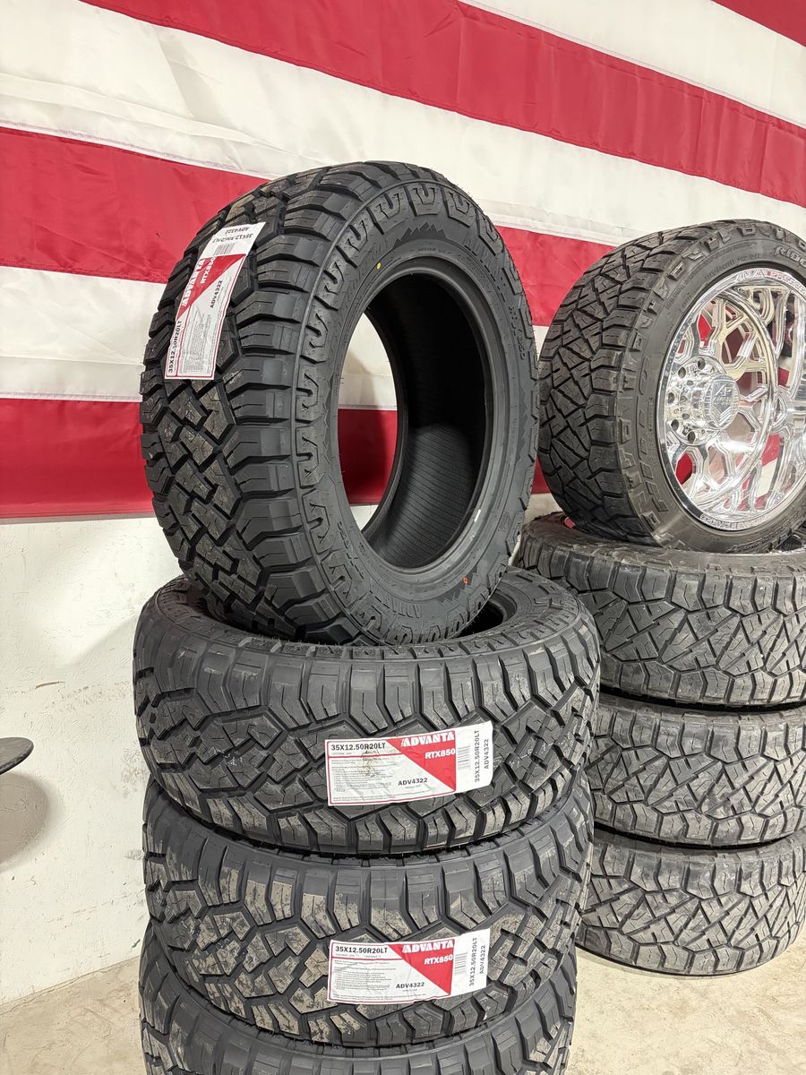 Brand New 35x12.50R20 Advanta RTX850 Tires